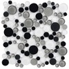 Simple Tile - Glass Mosaic Tile for Kitchen Backsplash, Bathroom