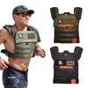 Unbrokenshop.com Adjustable Weighted Vest with Sand Plates (Combo), WOD CrossFit,
