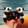 Unbranded 1pc Panda Bracelet Plush Doll/Including free Panda Key Chain