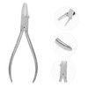 VILLFUL Steel Eyeglass Pliers Multi-purpose Adjusting Tool Flat Head Pliers