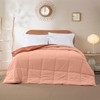 Modern Threads Down Alternative Reversible Comforter Rust/Clay King