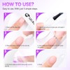 Gelike ec Nail Glue for Tips, Gel Nail Glue Extra