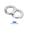 METALLIXITY 25pcs 3/8" Split Lock Washers 304 Stainless Steel Spring