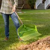 Flip Scooping Leaf Rake, Heavy Duty Lawn and Yard Care,