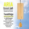 Koshi Wind Chime Made of Bamboo Veneer Aria | Air