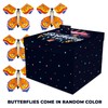 FETTIPOP Butterfly Explosion Gift Box DIY Happy Birthday (Black), 18.5