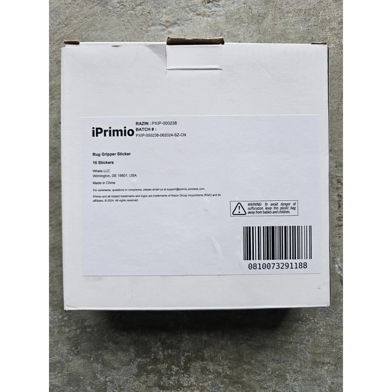 iPrimio Best V Shape Design Rug Corner Grip Tape (6.5"x6.5")