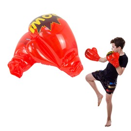 MSLing Inflatable Boxing Gloves Kids Funny Imitation Toy Inflatable Toy Boxing Gloves Boys and Girls