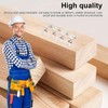 HERKINDNESS Pack of 10 Square Pipe Clamp, 304 Stainless Steel