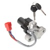 waltyotur Ignition Switch Fuel Cap Lock Keys Replacement for Yamaha