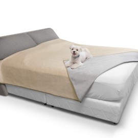 Paw Inspired Washable, Leakproof Couch Cover for Dogs, Pets, Adults | Pet Hair-Resistant, Reversible Protector Blanket for Sofa, Furniture or Bed (California King, King, Queen, Full, Twin Size)