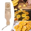 Tostonera Plantain Masher 6.3in Pine Wood Reusable Banana Smasher Maker