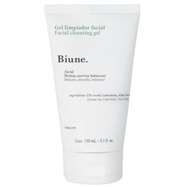 Limpiador Facial en Gel  Con T Verde, Aloe Vera, Calndula y Naranja  Uso Diario - No Afecta la Barrera Natural  Limpieza Profunda para Todo Tipo de...