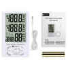 Neoteck Thermometer/Hygrometer, Accuracy ± 1°C, Sensor, LCD Digital, Indoor &