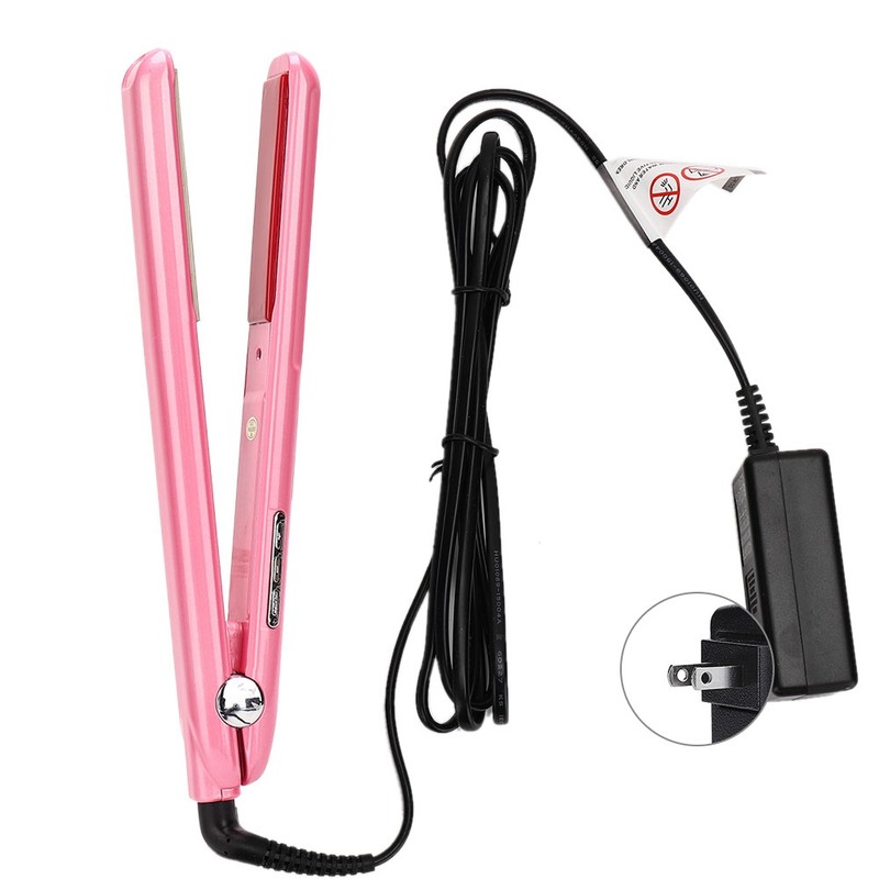 Ultrasonic Infrared Hair Straightener Cold Wave Hair Straighten Curling Iron