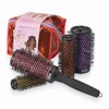 Olivia Garden Multibrush Travel Kit - Rundbürste 4-in-1 mit austauschbaren