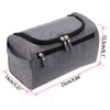 IGNPION Men's Hanging Travel Toiletry Wash Bag (Grey)