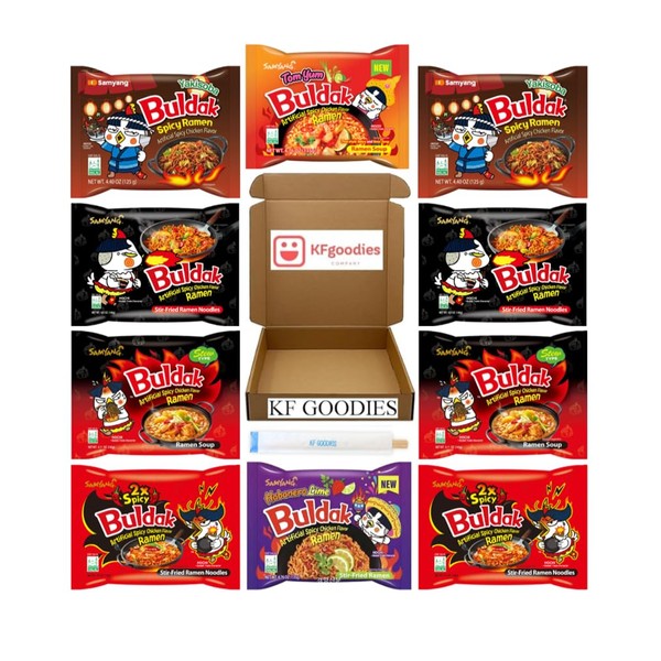 Samyang Buldak Hot Spicy Chicken Ramen Noodle Korean Stir-Fried Ramen
