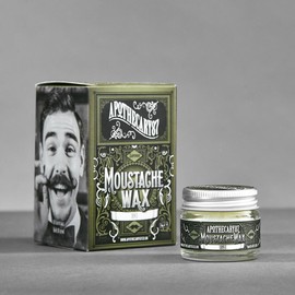 APOTHECARY 87 Moustache Wax 1893 1oz Facial Hair Mustache Barber Wax Salve NEW