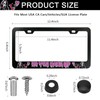 Scream Ghost Skull Face License Plate Frames - 2 Pack