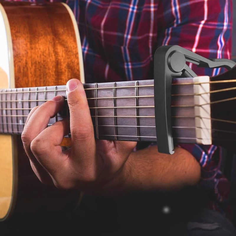 Guitar Capo for Acoustic & Electric Guitars 1 Black Capo