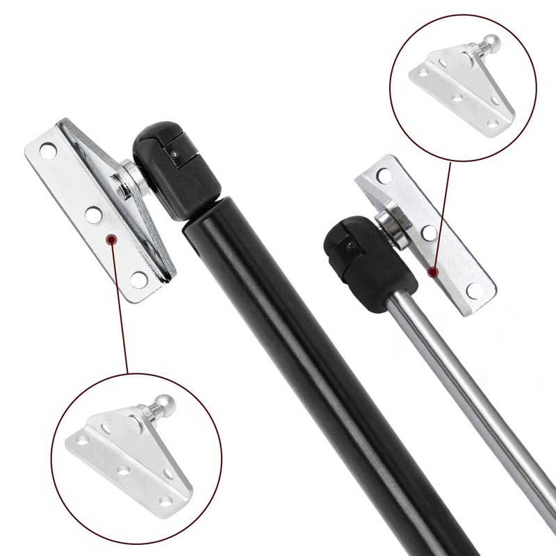 Vepagoo 10mm Ball Stud Mounting Bracket, Gas Struts Lift Support