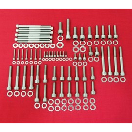 ALLOYBOLTZ - GM 305 350 TPI TUNED PORT INJECTION UPPER ENGINE STAINLESS ALLEN BOLT KIT