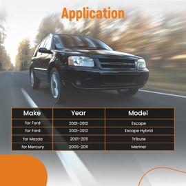 Tuningsworld Rear Right Shock Mount Rust Repair Kit for Ford Escape/for Mazda Tribute 2001-2012