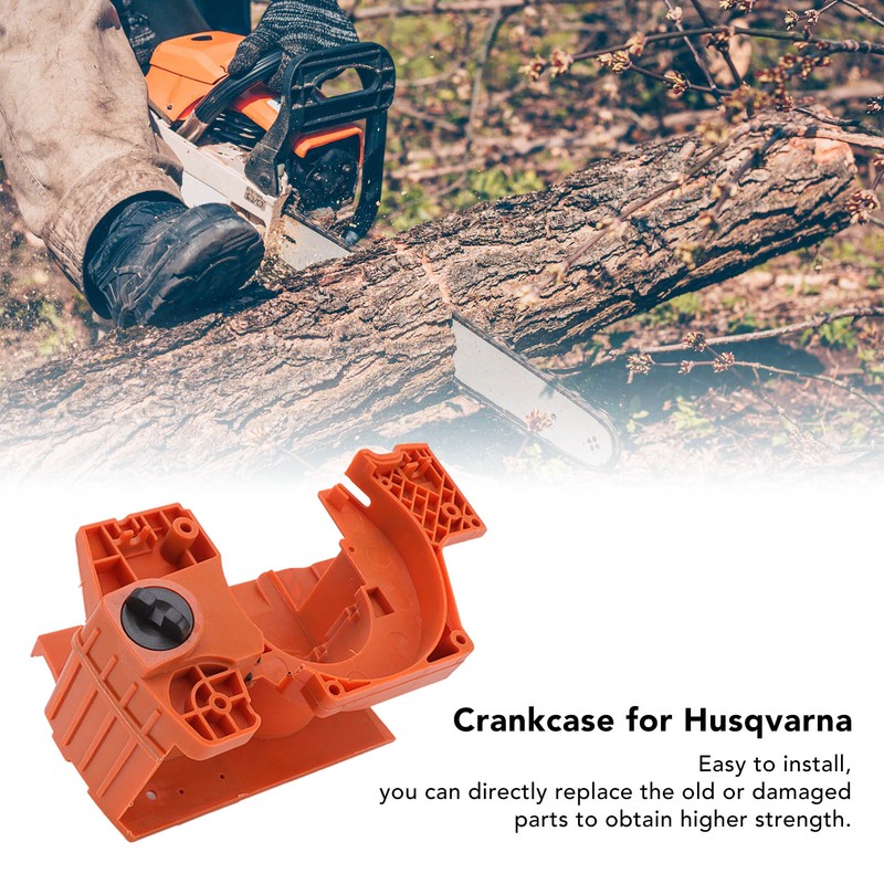 Chainsaw Oil Tank Engine Housing Crankcase Crank Case for Husqvarna