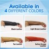 Arm Chaps Extended Elbow Leather Arm Guard - Arm Sleeve