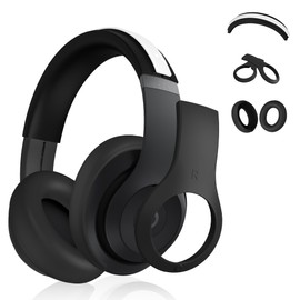 【3 in 1】 Silicone Case for Beats Studio Pro, Anti-Scratch Ear Pad Case/Shell Cover/Headband Covers for Beats Studio Pro, Soft Silicone Skin Protector Accessories (Black)