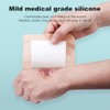 Silicone Foam Dressing 3x3 Gentle Border, Super Absorbent Wound Dressing,