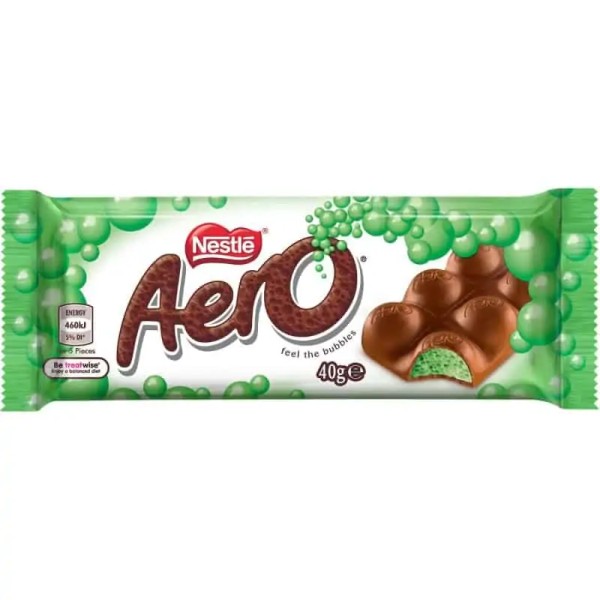 Nestle Bulk Nestle Aero Peppermint 40g bar ($2.50 each x 12 units)