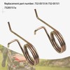 BERPSE 732-05151A Blade Idler Spring Left Compatible with MTD Troy-Bilt