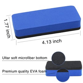 OWLKELA Magnetic Dry Erase Erasers, Assorted, White Board Erasers, 4 Pack, Dry Erase Board Erasers, Magnetic Whiteboard Eraser