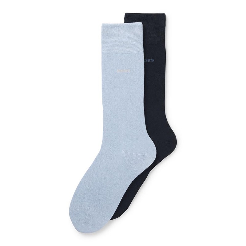 BOSS Men's Regular Socks, Light/Pastel Blue450, 39 - 42