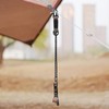 Camping Rope - Adjustable Camping Rope Hanger - Elastic Heavy