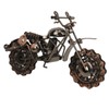 Motorcycle Toy Model Metallic Antique Texture Sturdy Smoothing Durable Metal