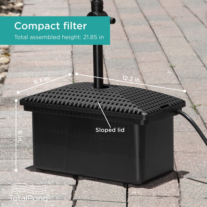TotalPond Complete Filter Kit with 300 GPH Pump