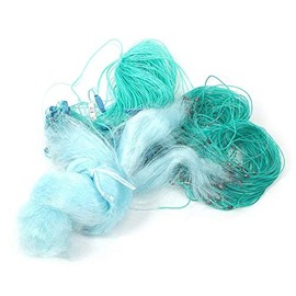 50 m Length 1.5 m Height Three Layers Heavy Fishing Net with Float Fishing Accessories Sink Net (4 Fingers)