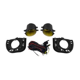 alxiang Add on Upgrade Yellow Lens Fog Light Bulb Switch Wiring Kit Set for Scion for tC 2014-2015