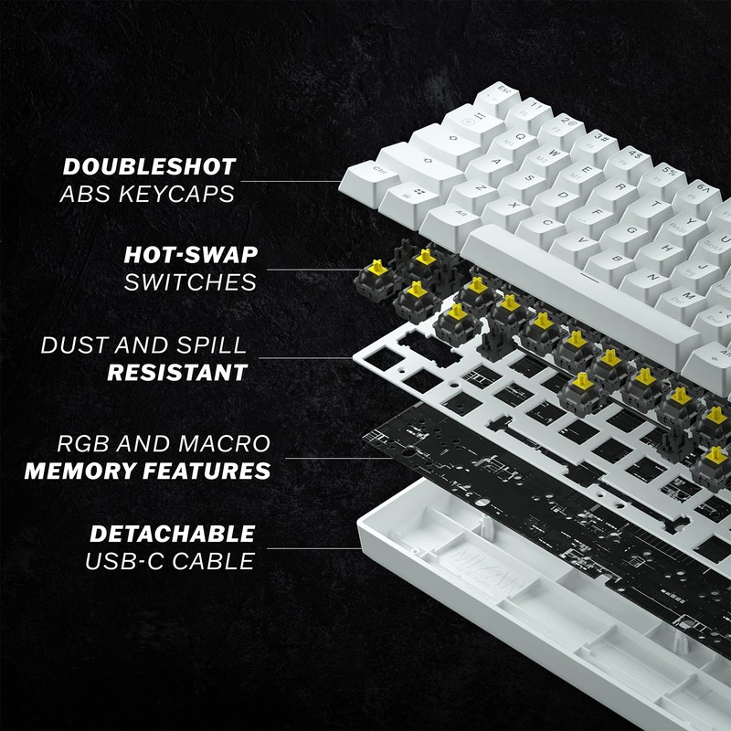 HK Gaming Keycap Set for Mechanical Keyboard