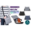 Surmonter Sacoche Thin, Men's, Women's, Canvas, Small, Lightweight, Cross-body Hanging,