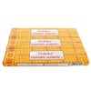 Goloka Nag Champa Agarbathi incense sticks 16 g Yellow Nagchampa