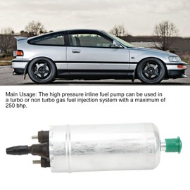 Electric Inline Fuel Pump 12V 34GPH Flow 3Bar Universal High Pressure Fuel Pump OEM 0580453911 0580463017 0580464023 0580463010 Car Replacement