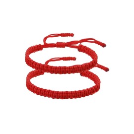 Red String Bracelets for Women Men Protection Matching Bracelets for Couple Best Friend Bracelets Lucky And Protection Bracelets Good Luck Jewelry Gifts (Red2)