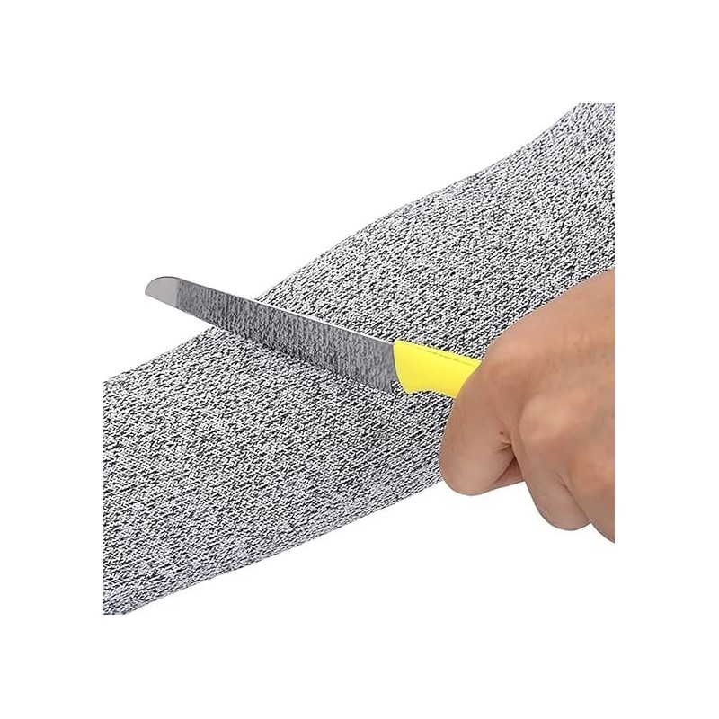 Cut Resistant Safety Arm Sleeves, Level 5 Protection Work Arm