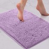 LuxUrux Bath Mat-Extra-Soft Plush Bath Shower Bathroom Rug, 1'' Chenille