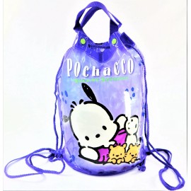 Sanrio POCHACCO VINYL BACKPACK | THE AMAZING SUPERPUP! | Drawstring