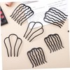 Baluue 6pcs Metal Hair Combs Side Combs for Women Versatile